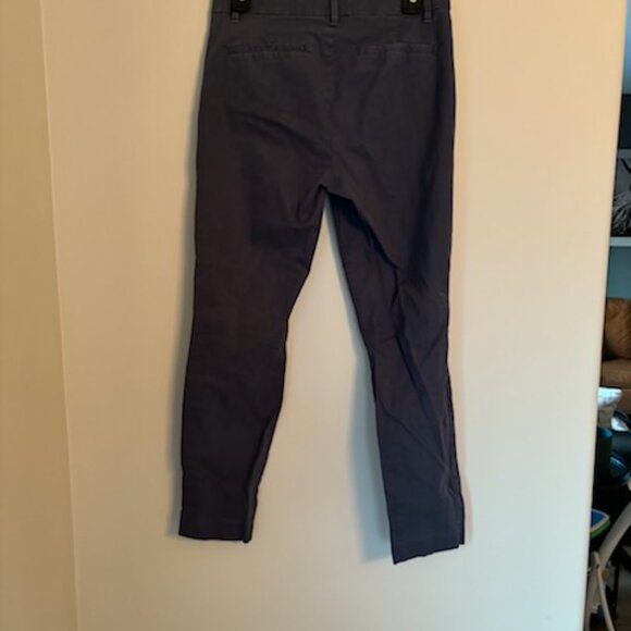 Gap Navy Blue Skinny Ankle Khaki 4 - Picture 8 of 9